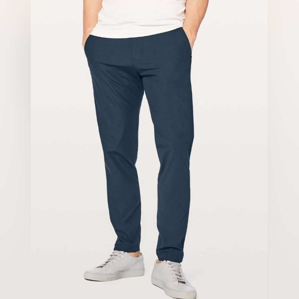 lululemon athletica Men's Navy Blue Jogger Pants